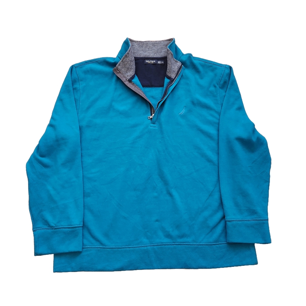 Nautica Quarter Zip Sweater Men's XXL